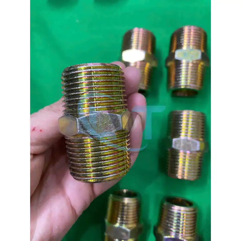 Đầu kép nối thẳng, 2 đầu ren ngoài PT1 ZG1