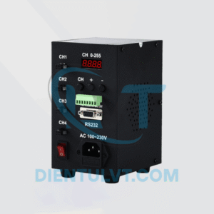 Bộ điều khiển nguồn sáng máy thị giác điều chỉnh độ sáng bật tắt hỗ trợ tần số nhấp nháy