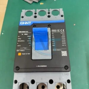 Cầu dao tự động CHINT NXM-400S 400A 3P – MCCB 50kA