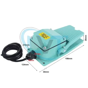 Công tắc đạp chân TFS 402 - Thiết bị điều khiển bằng chân, bền bỉ, an toàn cho hệ thống công nghiệp.