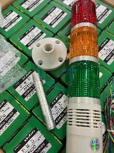 Đèn tháp TAYB TB50-3T-D-J 24VDC 3 tầng đỏ vàng xanh có còi