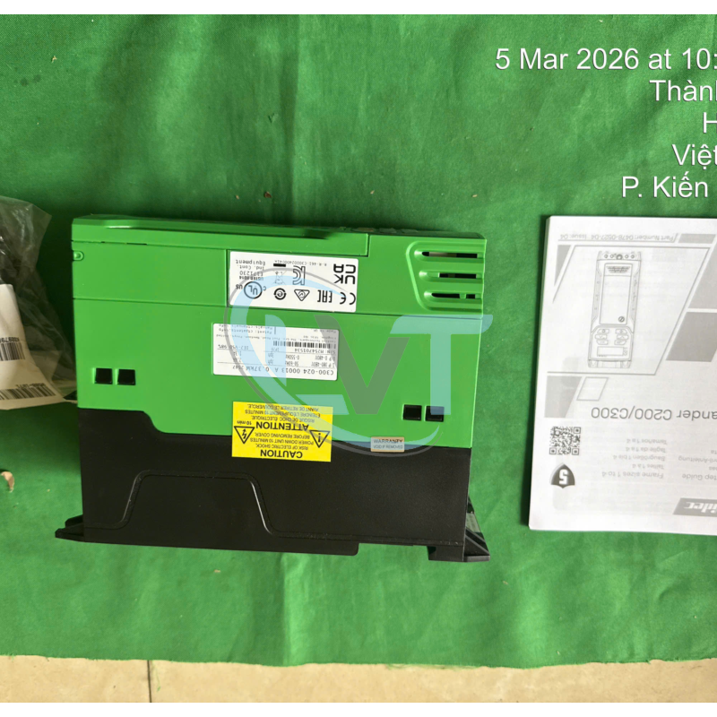 Biến tần 3P 380-480V 0,37kW 1.3A C300-02400013A