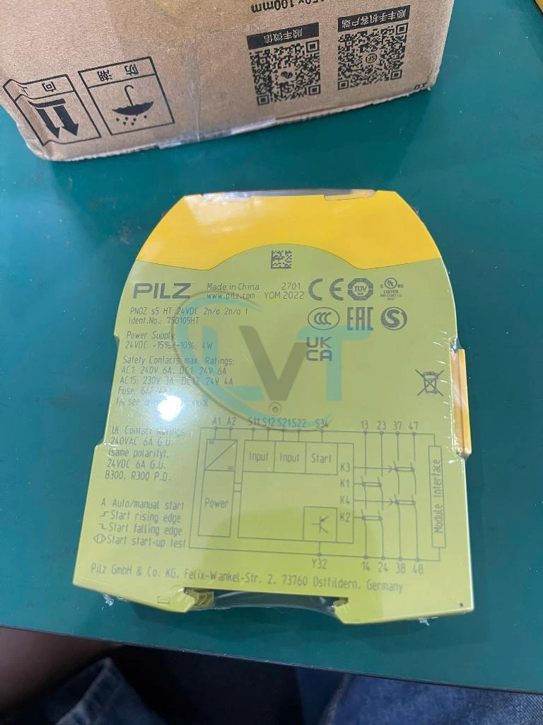 Rơ le an toàn PILZ PNOZ s5 24VDC 2 n/o 2 n/o t – 750105