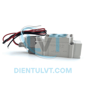 Van điện từ SY5120-5LZD-01 SMC – Van 5/2, điều khiển 24VDC.