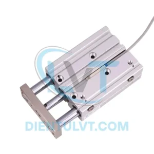 Xi lanh khí nén STNC TCM6x10S, đường kính 6mm, hành trình 10mm, dùng trong tự động hóa.