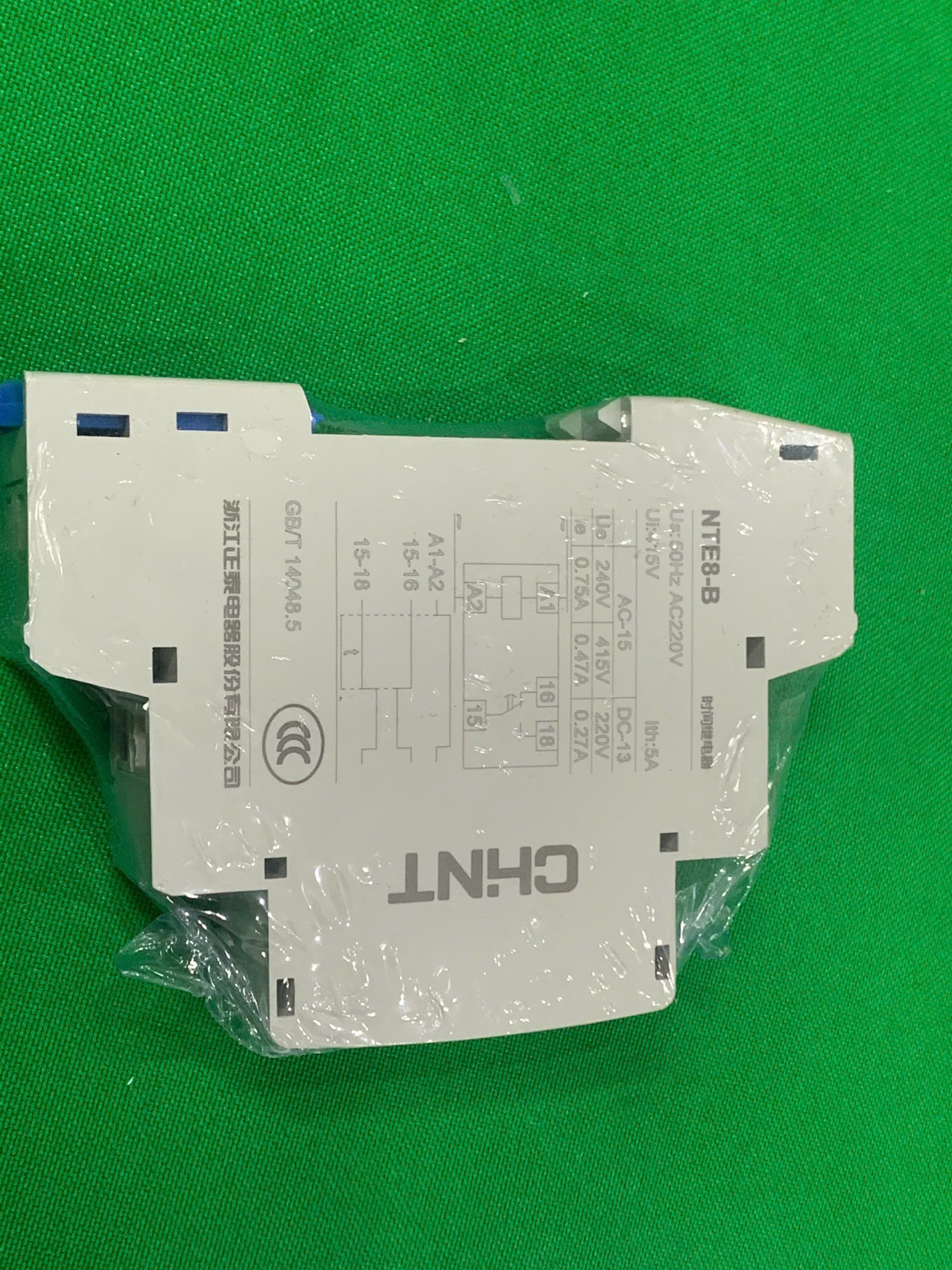 Rơ le thời gian NTE8-B 12s-120s 220V